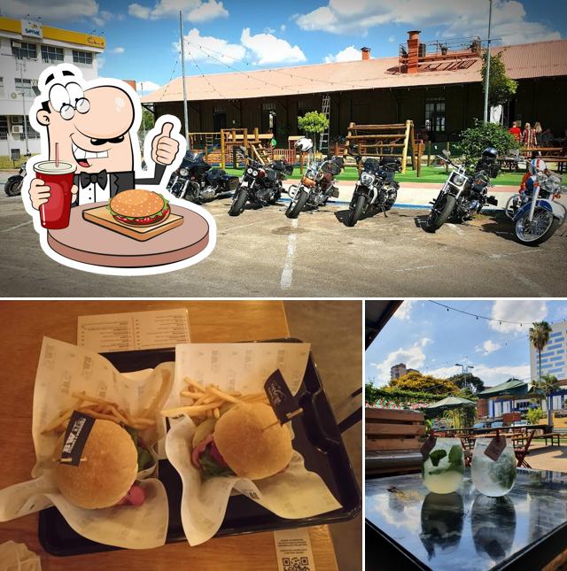 Peça um hambúrguer no GARE Estação Gastronômica