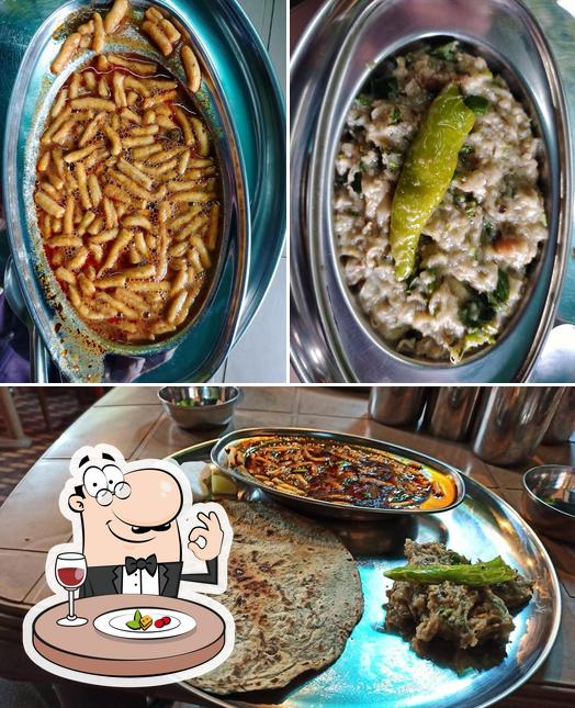 Food at Hotel Muktai Khandeshi Taav