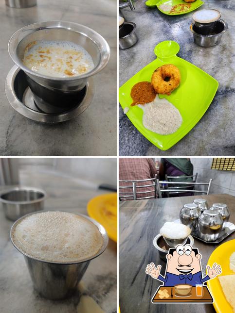 Clam chowder at Hotel Rajeswari