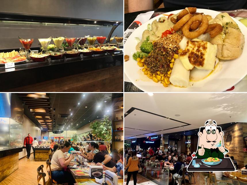 Platos en Restaurante Mania de Churrasco! Buffet & Pizza