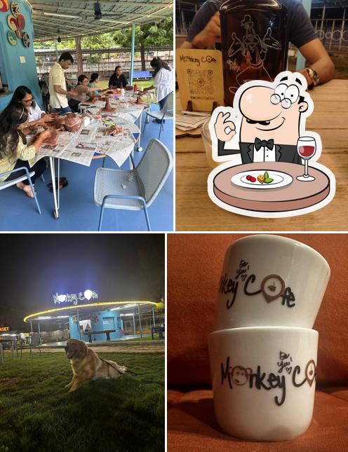 Meals at Monkey cafe