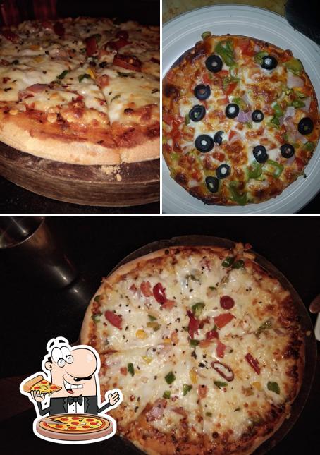 Pick pizza at ROCK SPOT HOTEL