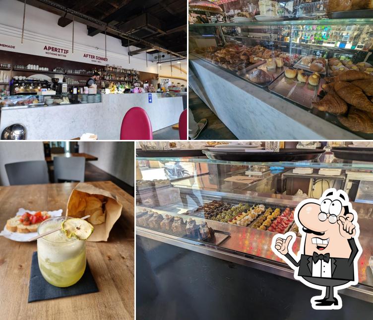 Gli interni di Sartoria Bakery cafe