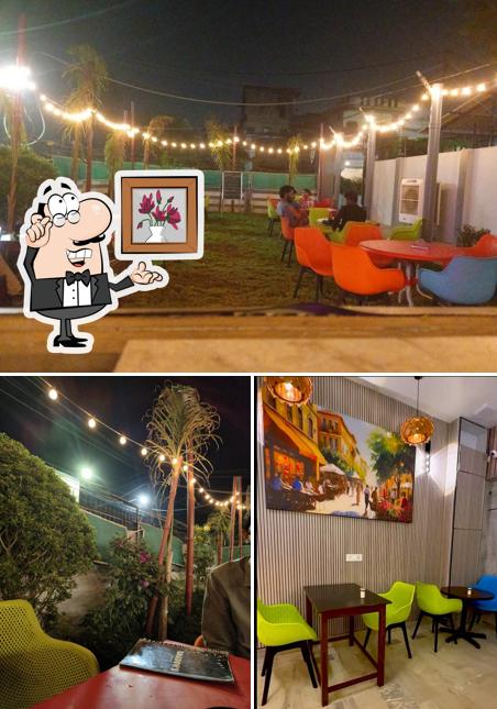 The interior of Shadow's Cafe & Lawn