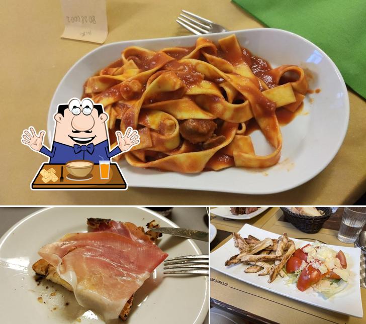 Pappardelle al Trattoria La Tavernetta Da Ianni