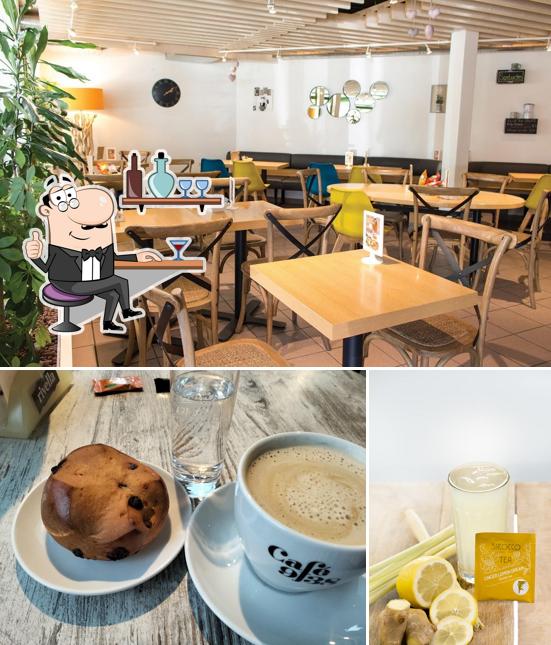 Gli interni di Xpresso-Café Tafers
