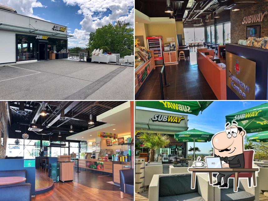 Gli interni di SUBWAY Restaurant