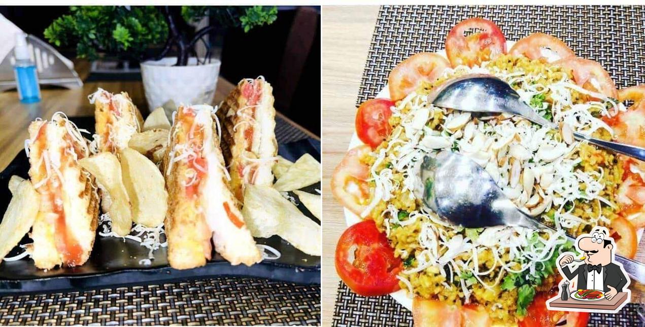 Food at The Black Thakar Restaurant And Cafe