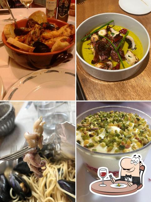 Platti al Trattoria La Grotta