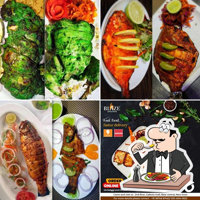 Meals at Blaze Restaurant & Lounge