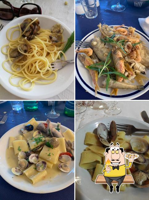 Prova tra i vari pasti di mare offerti a Il Lentisco