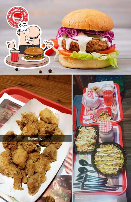 Hamburger at Burger boss