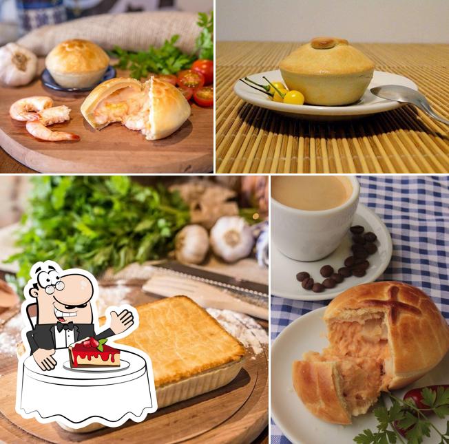 Empadinha Mineira provê uma variedade de pratos doces
