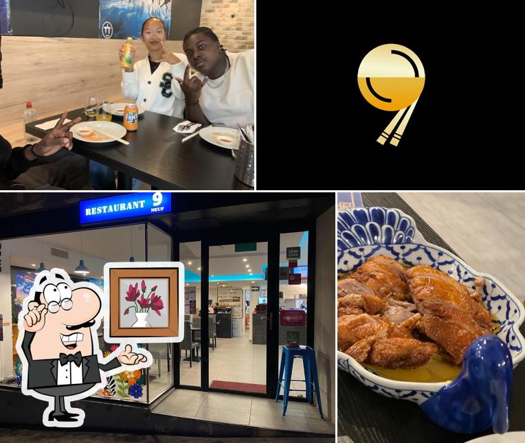 Gli interni di Restaurant 9