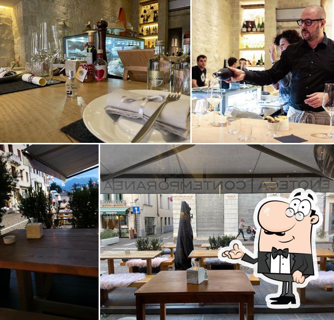 Dai un'occhiata agli interni di Enoteca Contemporanea