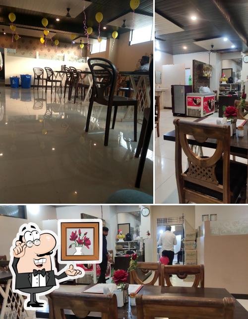 The interior of Jijau Restaurant (Pure Veg)