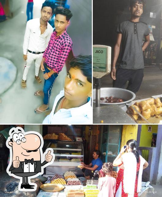 Here's a photo of Pankaj Sweets Munger