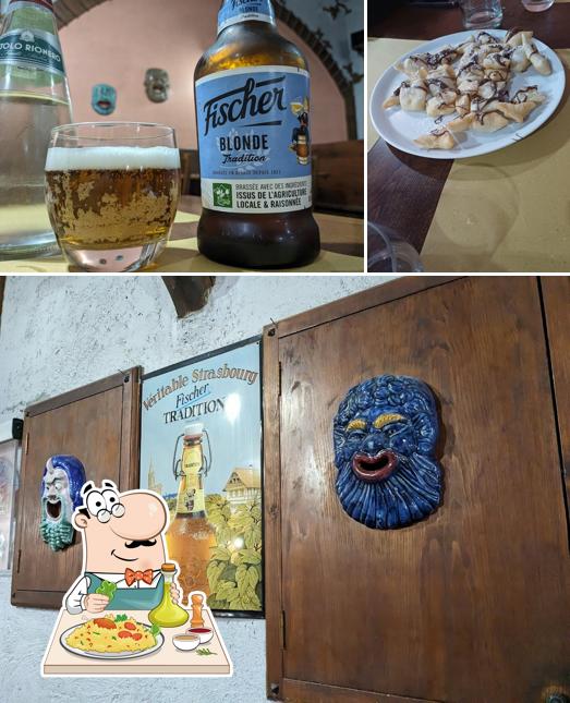 La cibo e bevanda del ristorante