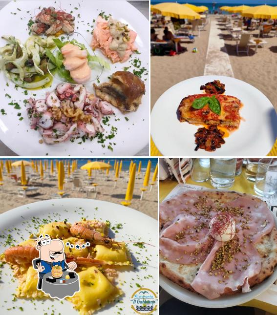 Cibo al Ristorante Pizzeria il Gabbiano Termoli
