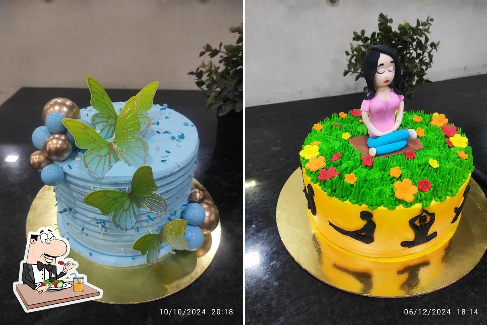 Food at Varshis Cake Corner