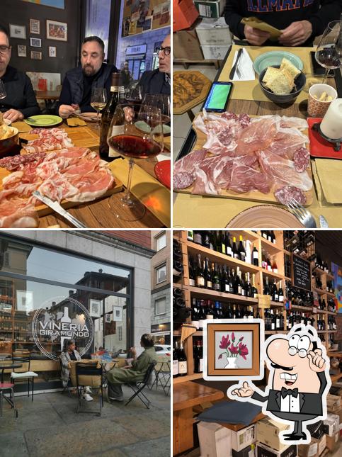 La foto di interni e cibo da Vineria Giramondo