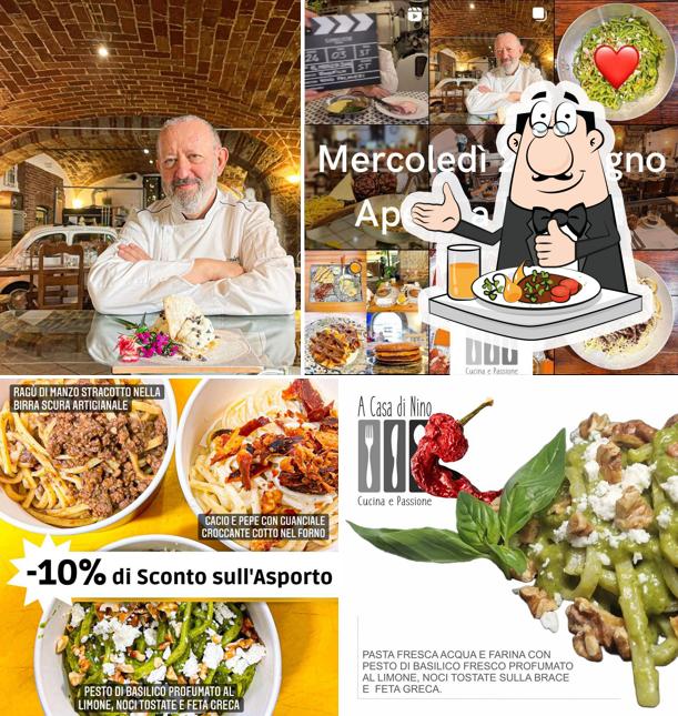 Cibo al A Casa di Nino