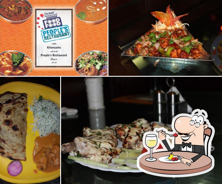 Meals at Khansama Restaurant