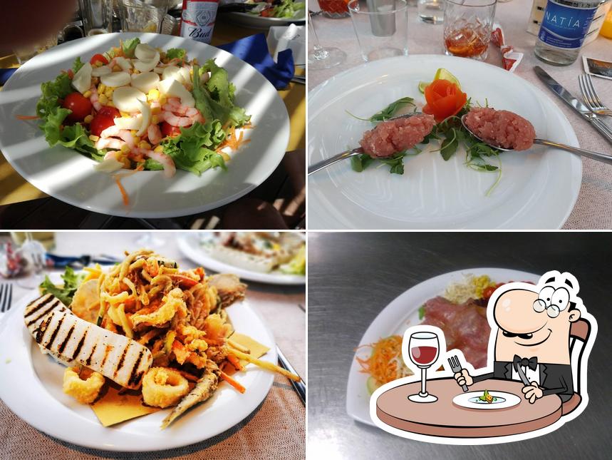 Cibo al Baia Blu Beach