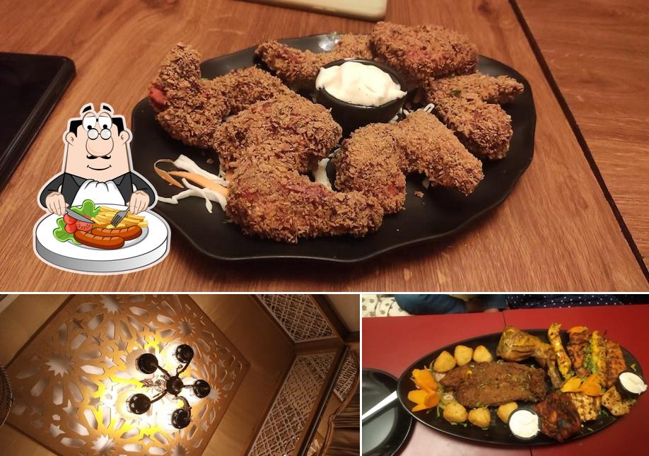 Meals at Barkaas Arabic Restaurant