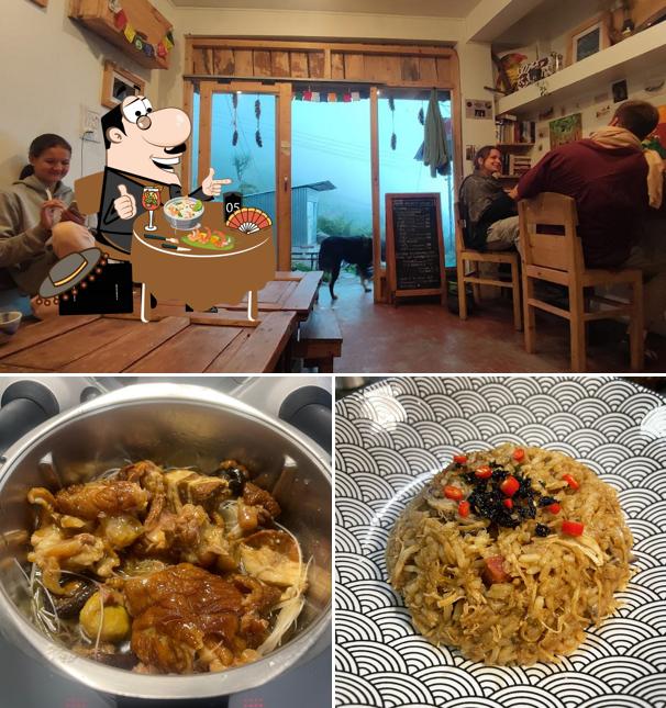 The restaurant's food and interior