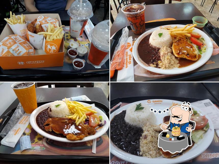 Comida em Giraffas Pistão Sul
