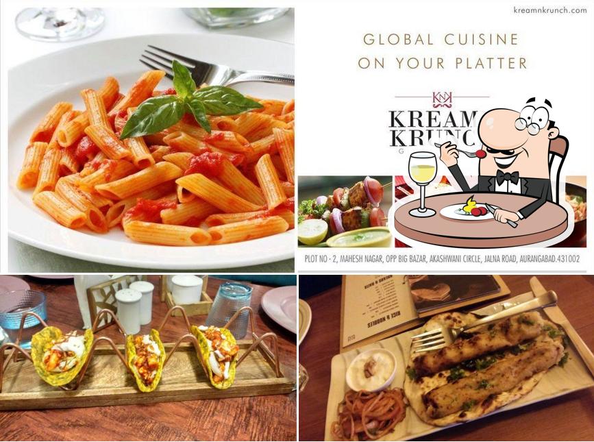 Food at Kream N Krunch