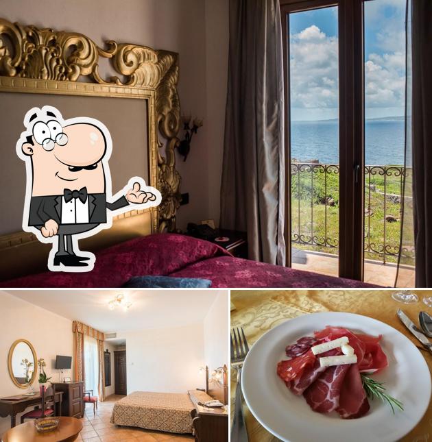 Tra le diverse cose da Hotel Lido degli Spagnoli si possono trovare la interni e la carne