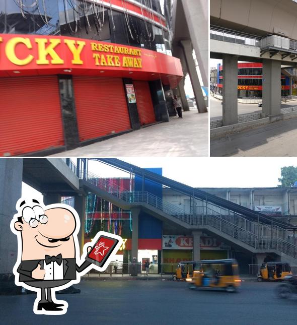 The exterior of LUCKY