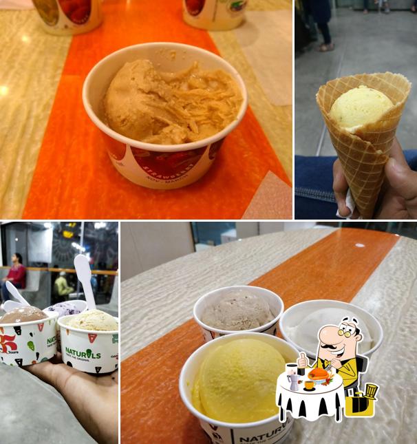 Food at Naturals Ice Cream