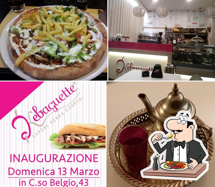 Panino con maiale stirato al Oui baguette - Ristorante Pizzeria caffetteria