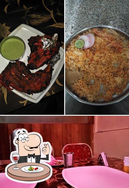 The restaurant's food and interior