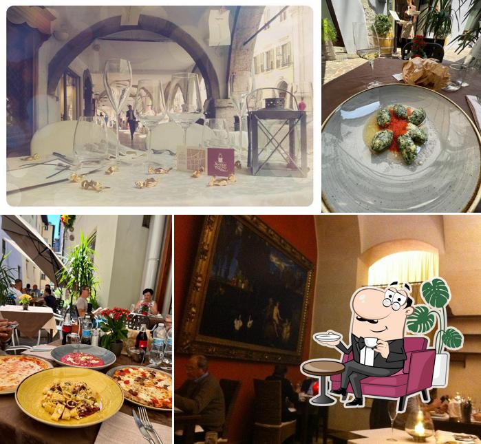 Gli interni di Antico Pozzo