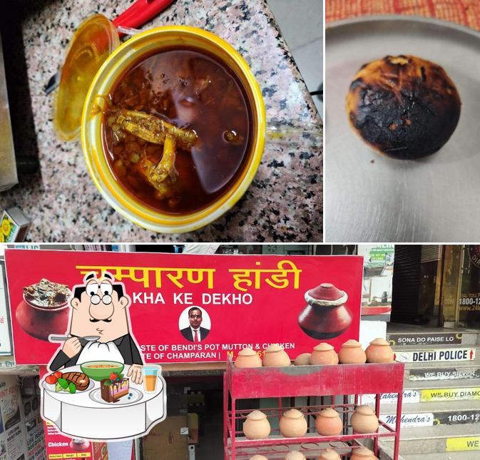 Hot and sour soup at CHAMPARAN HANDI KHA KE DEKHO