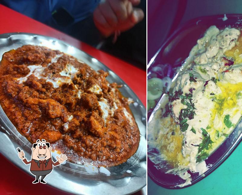 Food at Gayyur Chicken Point