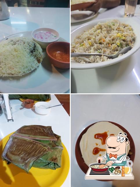 Fried rice at Hotel Malabar Plaza