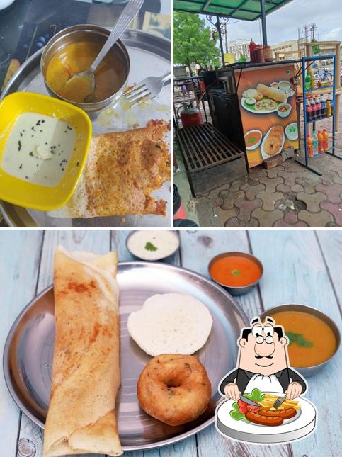Meals at New Raju Dosa centre
