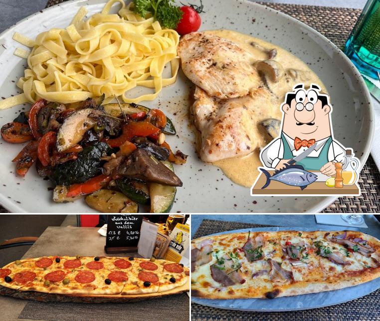 Salmone grigliato al Restaurant Oliv