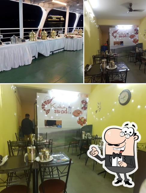 The interior of Shamrao caterers
