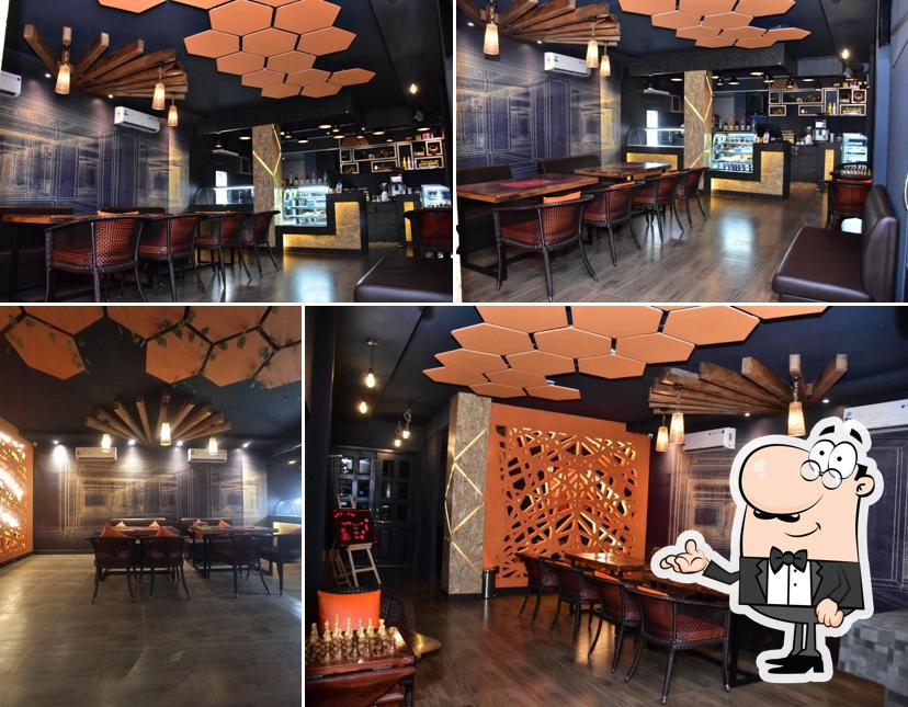 Check out how THE CUBE CAFE (JHANKAAR MULTIPLEX) looks inside