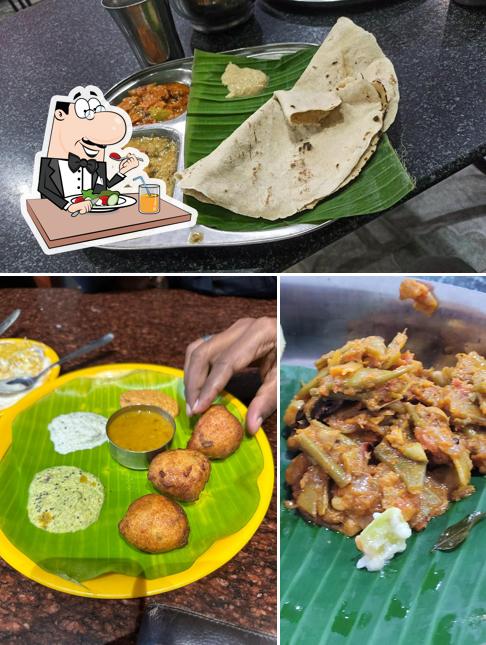Meals at Srinidhi Restaurant Veg