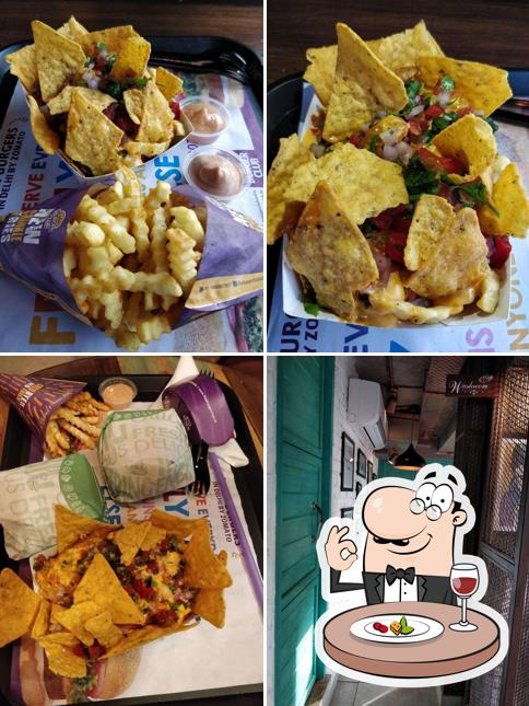 Food at The Burger Club
