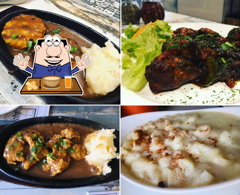 Food at Writer's Cafe