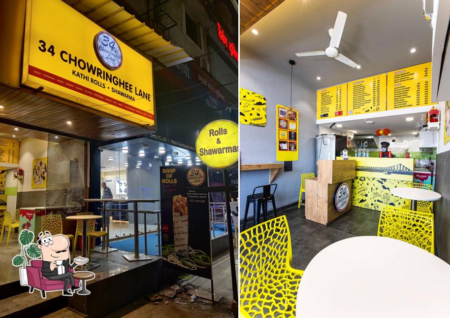 The interior of 34 Chowringhee Lane