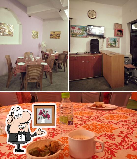 The interior of Annapurna Restaurant